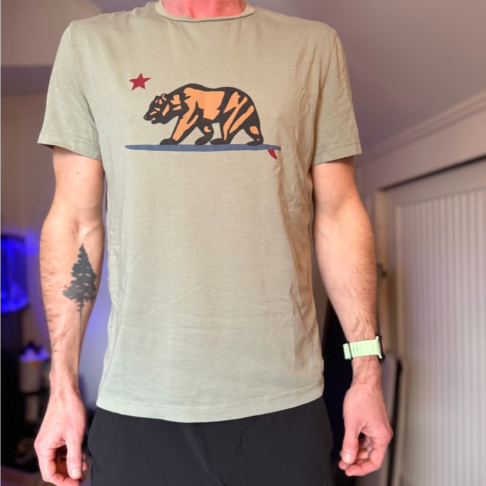 Marine Layer Men's Graphic T-Shirt: California Bear